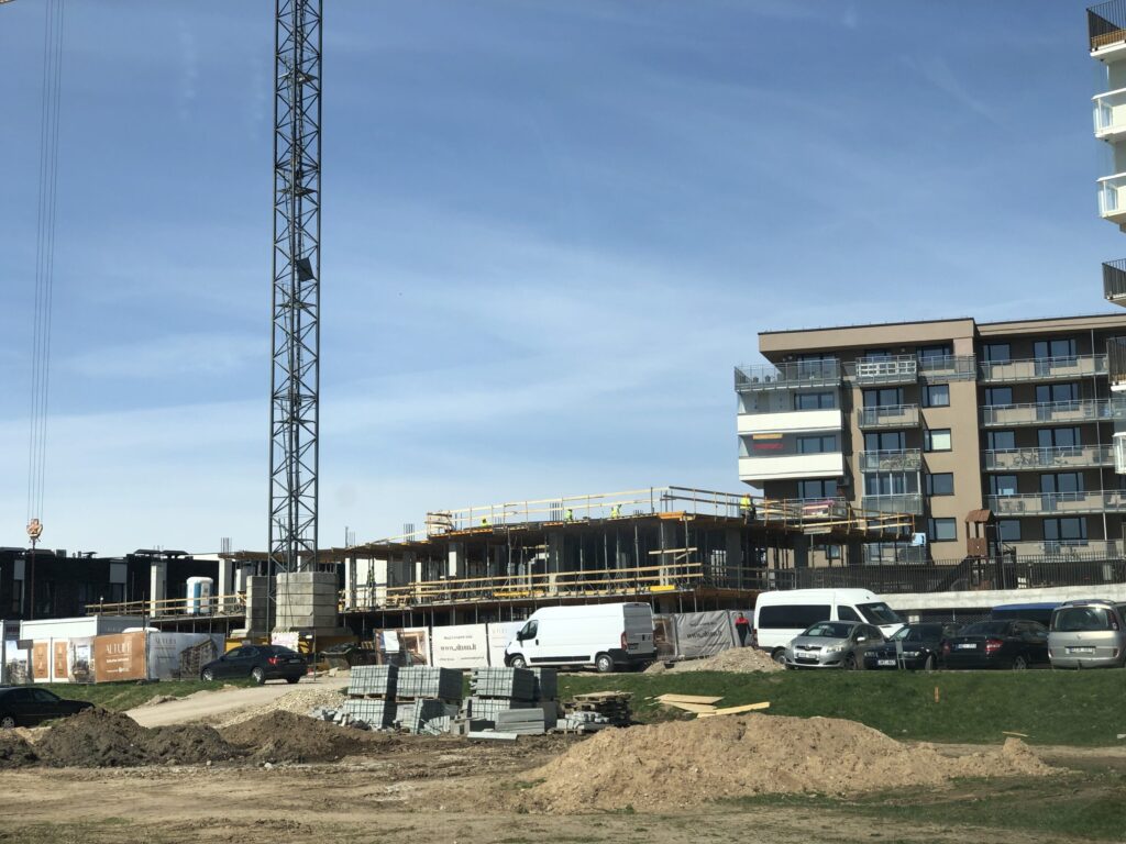 Altum 2 etapas (Karaliaučiaus g. 1) - Daudzdzīvokļu nams - būvdarbu attēli