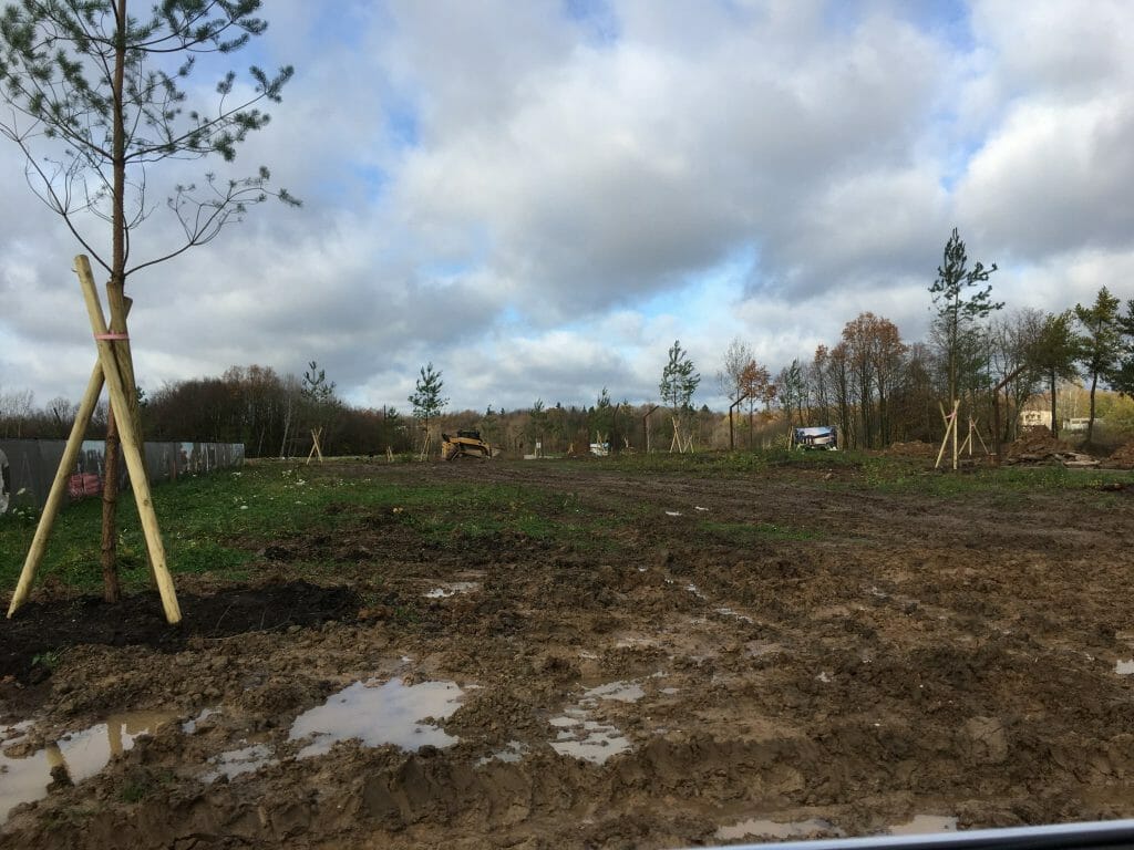 NOA namai (Perkūno al., Pūgos al., Kaitros al., Vandenio al.) - Private house community - construction photos