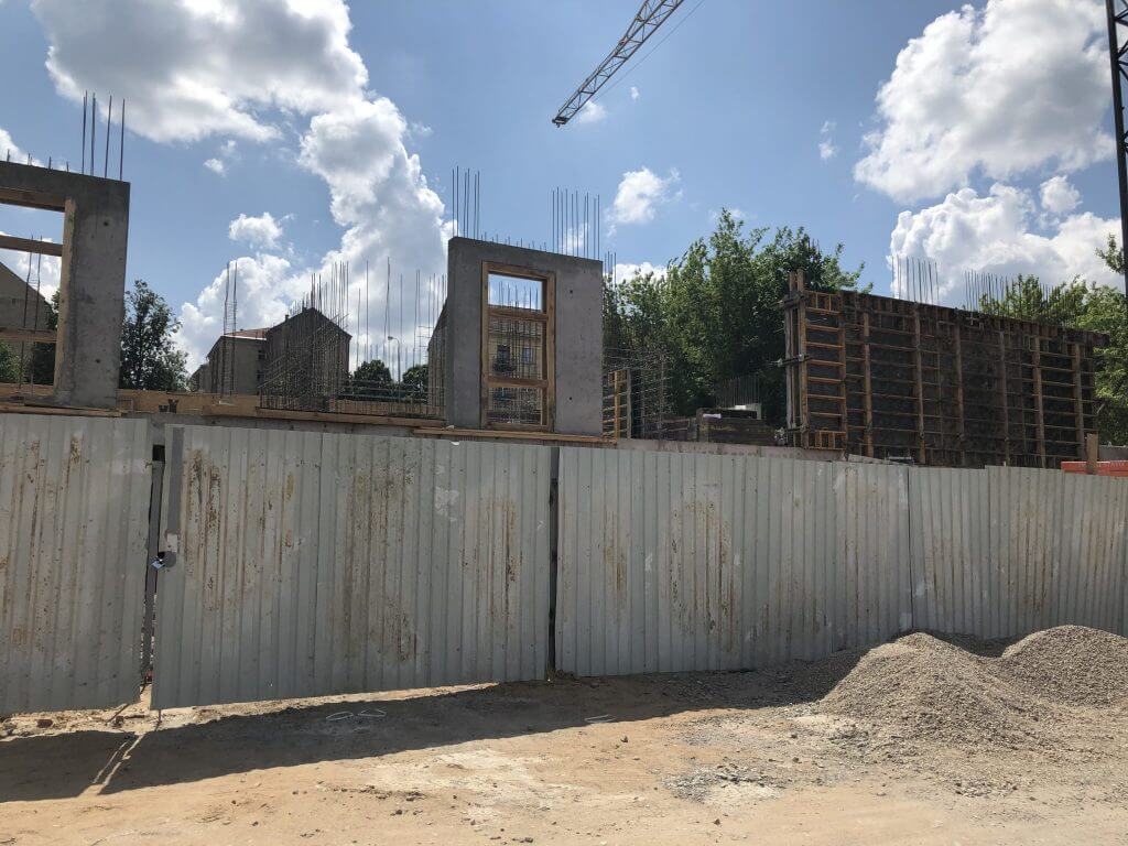 Aukštupis (Krivūlės g. 9) - Multi apartment - construction photos