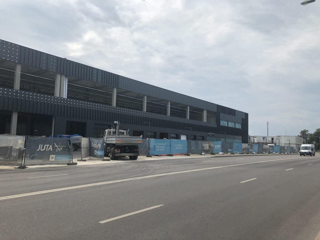 Panerių g. 57 (Panerių g. 57) - Showroom / Service center - construction photos