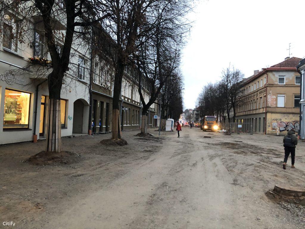 Vilniaus g. rekonstrukcija (Vilniaus g.) - Street - construction photos