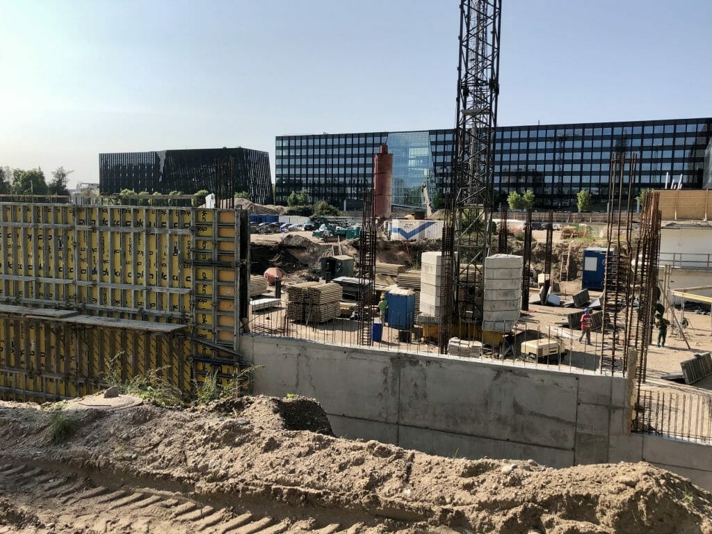 Business Stadium North East (Rinktinės g. 3) - Verslo centras - statybų nuotraukos