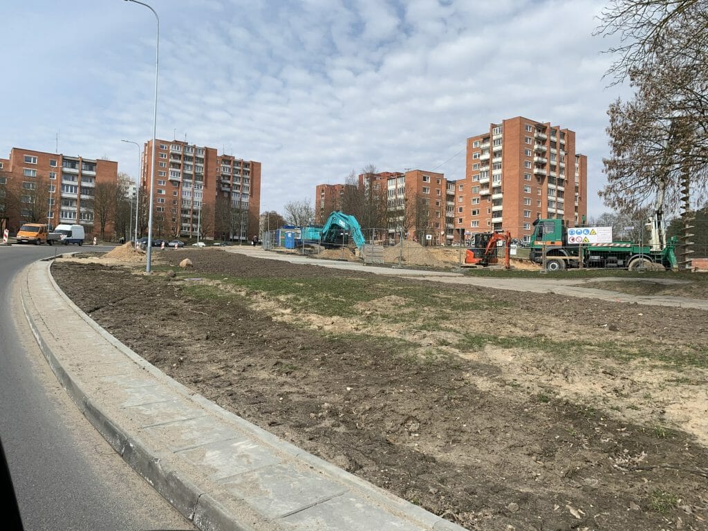 Ramaus eismo gatvė Didlaukio g. (Didlaukio g.) - Iela - būvdarbu attēli