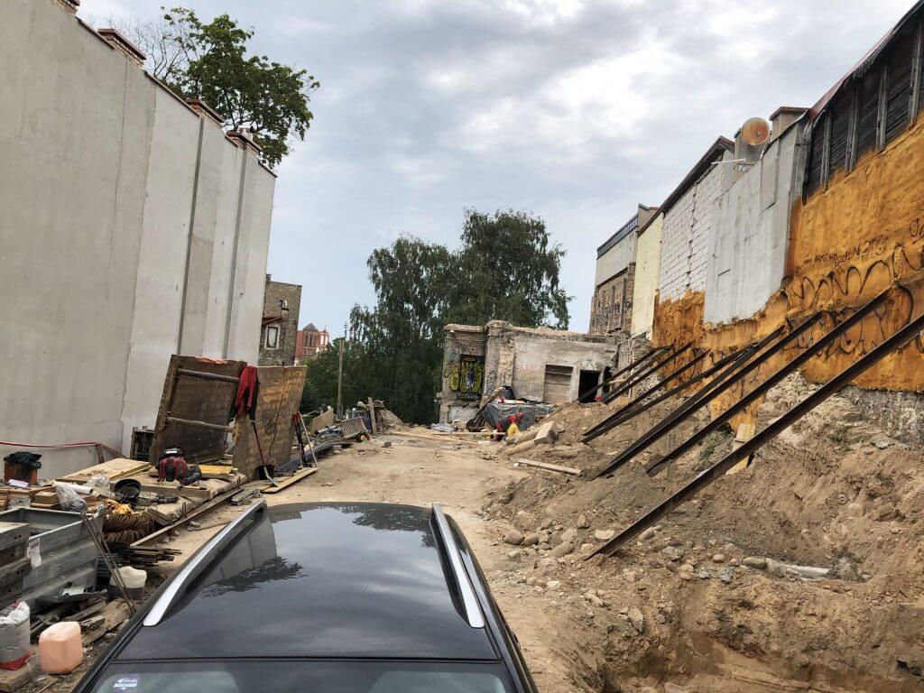 Užupio Mekas (Užupio g. 24) - Multi apartment, Non-food store - construction photos