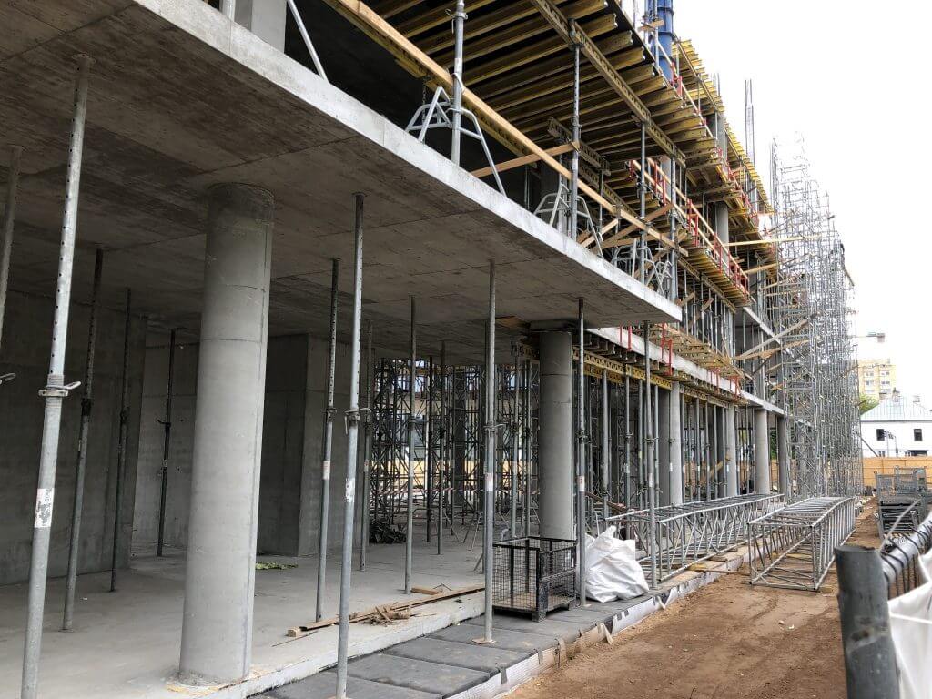 Business Stadium North (Rinktinės g. 3) - Verslo centras - statybų nuotraukos