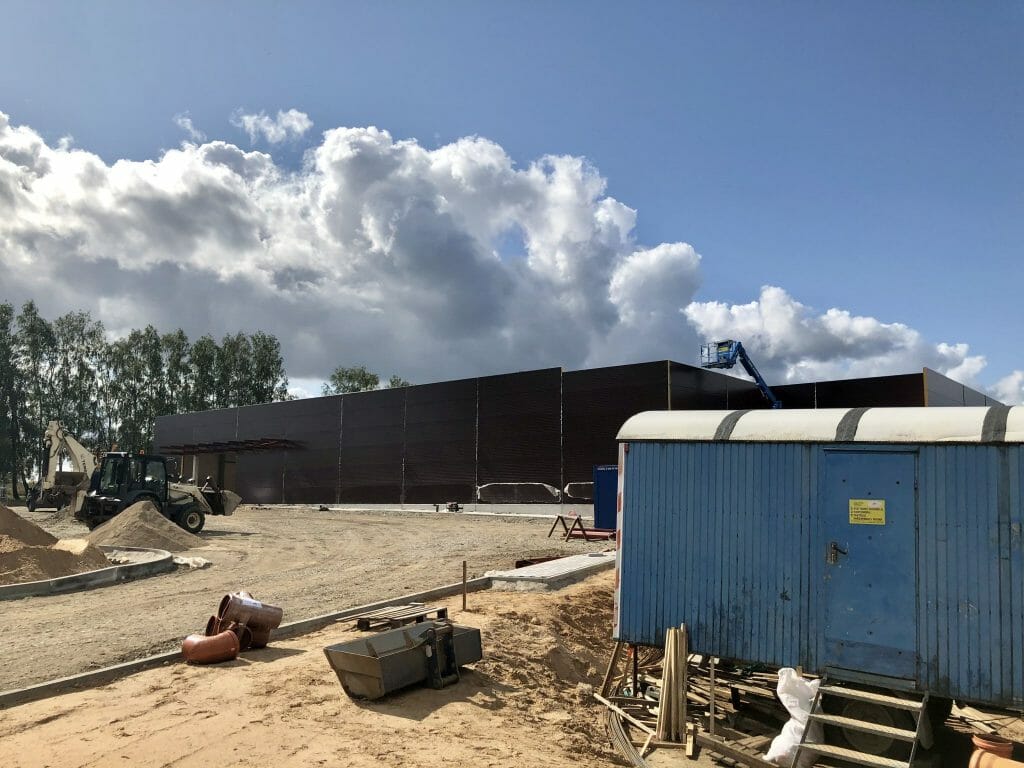 Norfa Zujūnų g. (Zujūnų g. 1) - Food store - construction photos