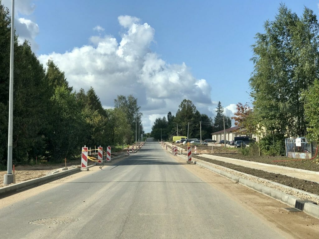 Varnės g. rekonstrukcija (Varnės g.) - Iela - būvdarbu attēli