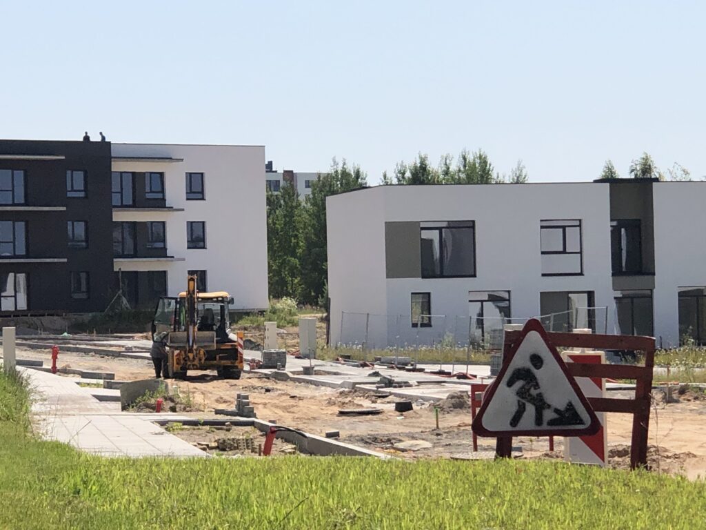 Tilžės g. atkarpa (Tilžės g.) - Gatvė - statybų nuotraukos