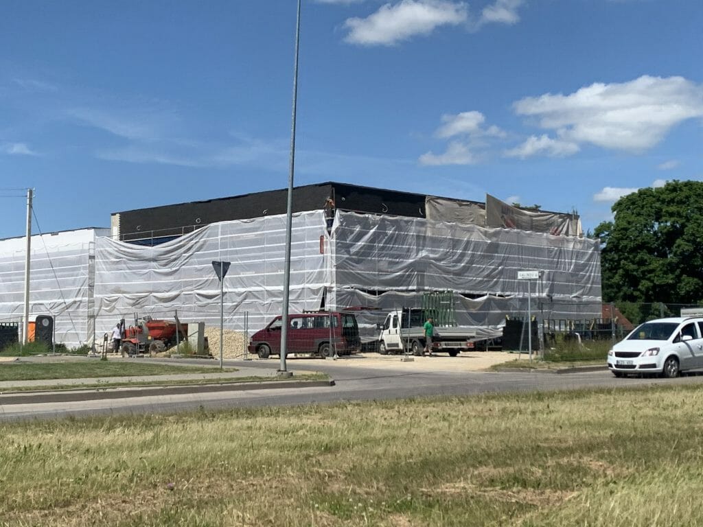 Galindų g. 9 (Galindų g. 9) - Non-food store, Office center - construction photos