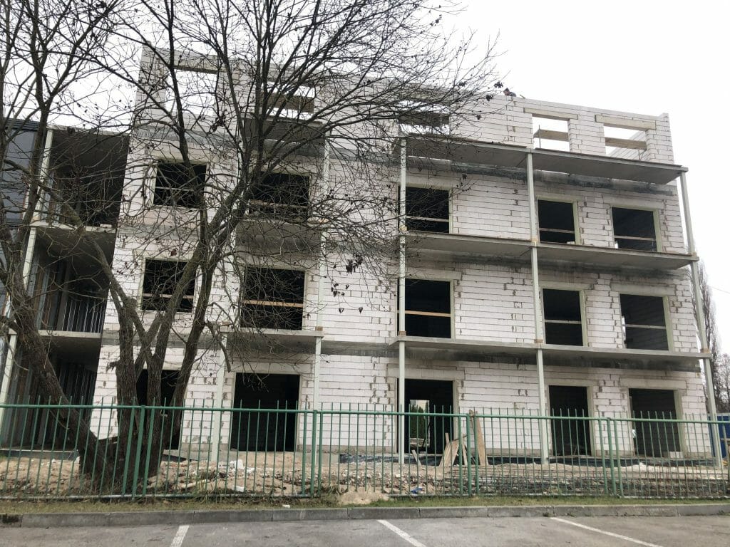 Naujoji Dainava 1 etapas (Garažų g. 23) - Multi apartment - construction photos