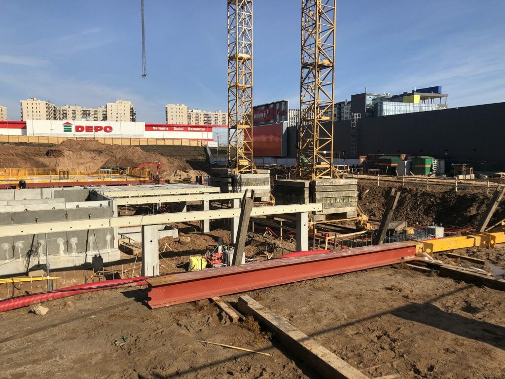 MERAKI B korpusas (Eitminų g. 3) - Office center - construction photos