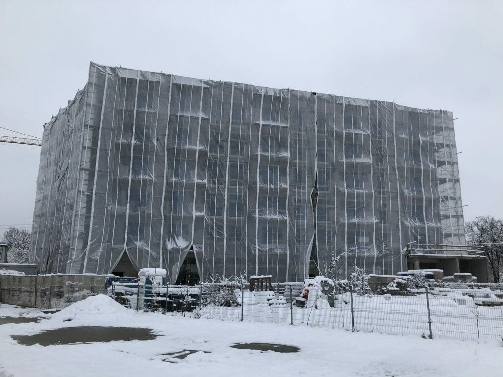 Šnipiškių perspektyvos (Šatrijos g. 1) - Multi apartment - construction photos