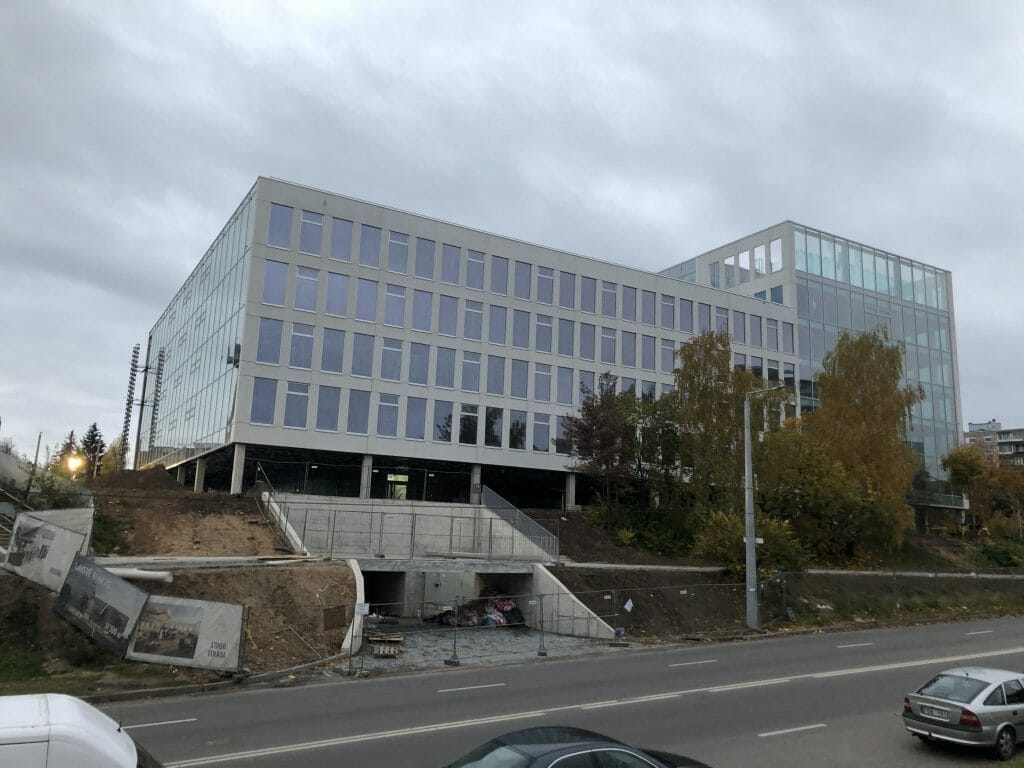 Freedom 36 (Laisvės pr. 36) - Office center - construction photos