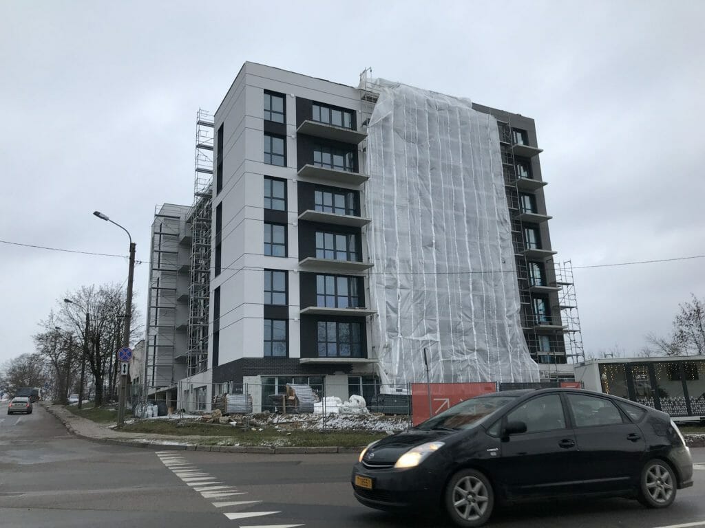 Storyline (Algirdo g. 85) - Multi apartment - construction photos