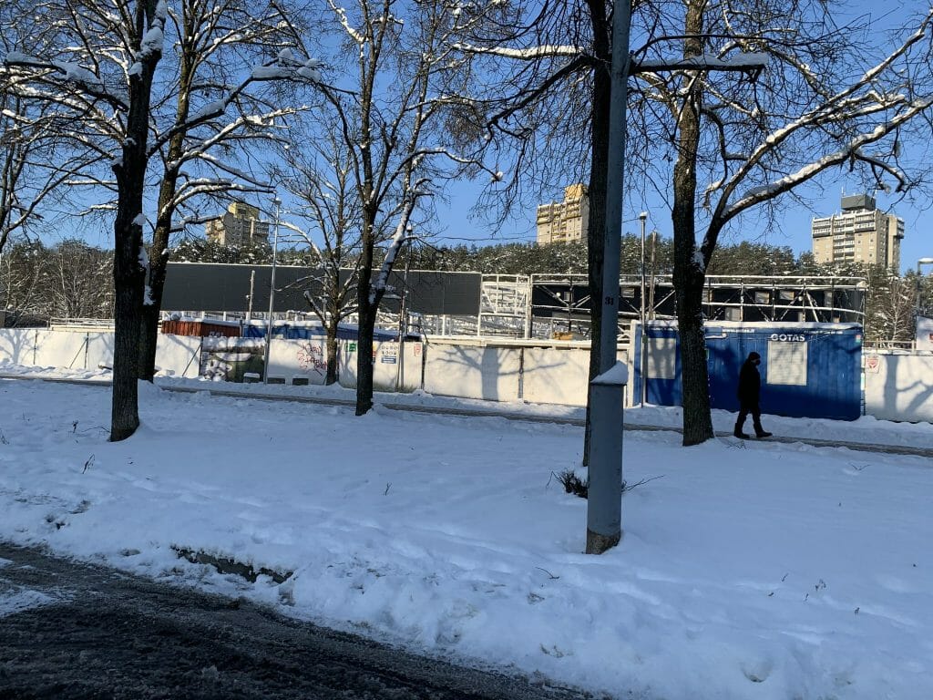 Lazdynų baseinas (Erfurto g. 13) - Pool - construction photos