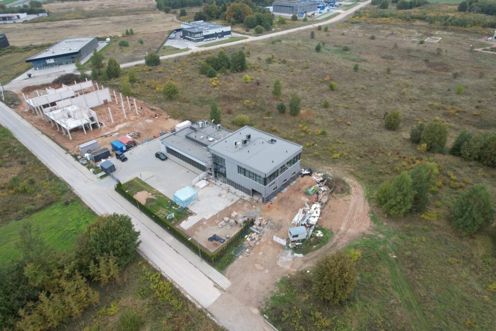 Liubčios g. 8 priestatas (Liubčios g. 8) - Office center - construction photos