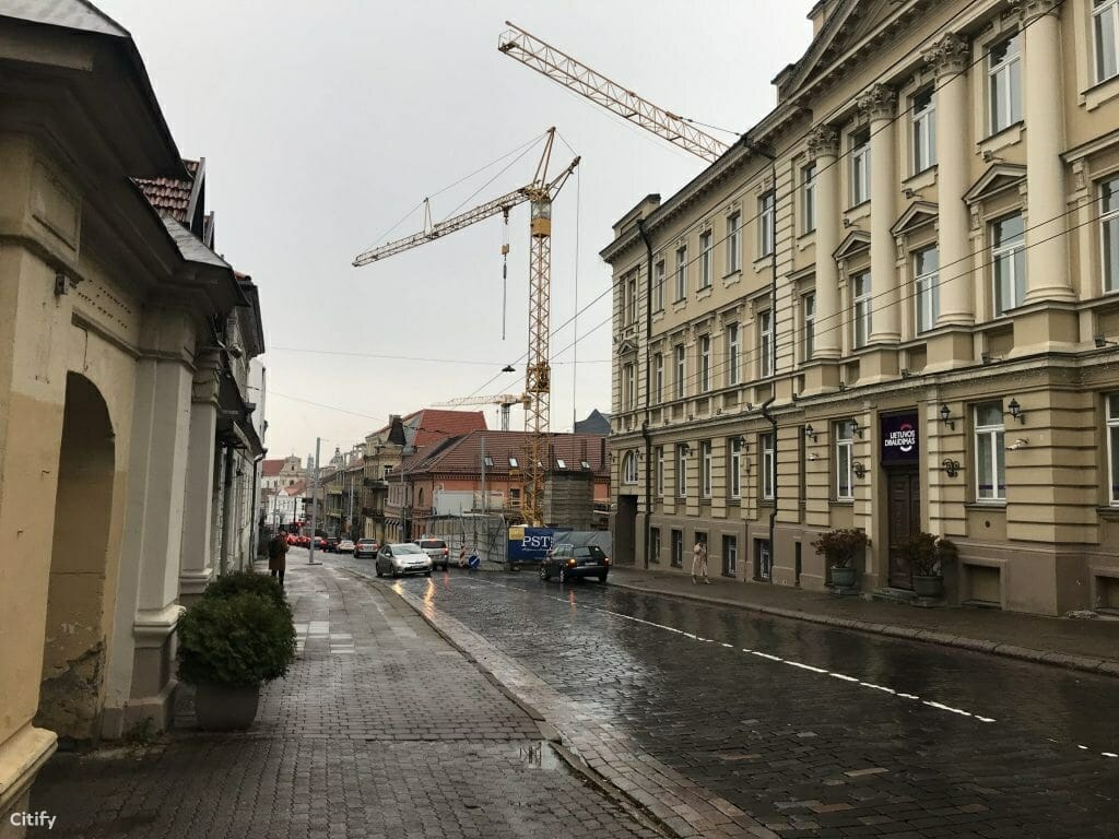 Lietuvos draudimo administracinis B10 (J. Basanavičiaus g. 10) - Multi apartment, Office center - construction photos