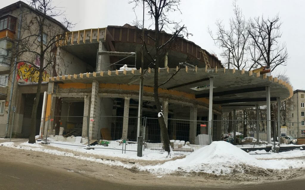 Submarine Vytenio g. 51 (Vytenio g. 51) - Food services - construction photos