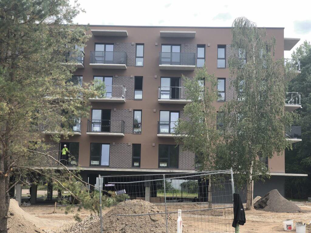 Visinoriai (Mykolo Šleževičiaus g. 14) - Multi apartment - construction photos