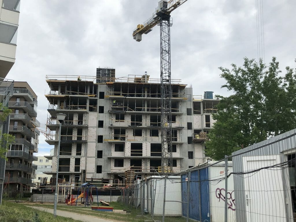 Altum 1 etapas (Karaliaučiaus g. 1) - Multi apartment - construction photos