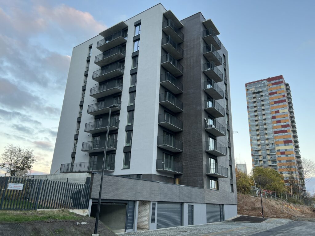 S15 (Spaudos g. 15) - Multi apartment - construction photos