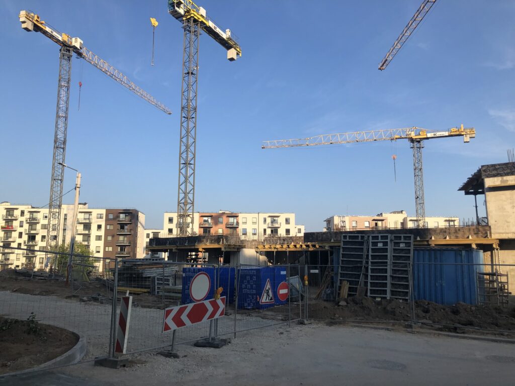 Žvėryno City (Paribio g. 12) - Multi apartment - construction photos