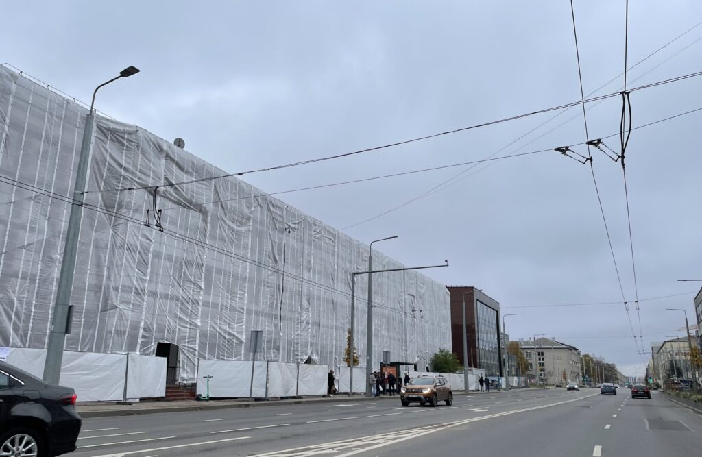 Lenkų kultūros namų priestatas (Naugarduko g. 76) - Cultural center - construction photos