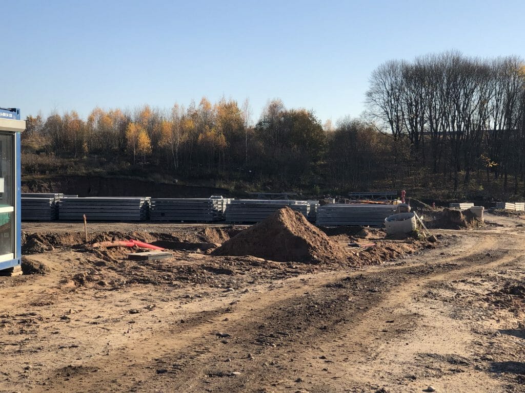 PaJustis 2 etapas (sublokuoti namai) (Mozūriškių g. 190) - Row housing - construction photos