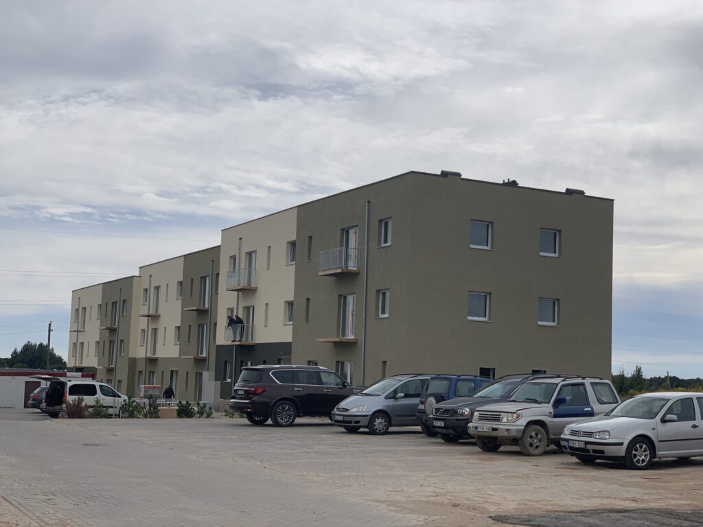 Auksinė kalva 4 etapas (K. Čerbulėno g. 100) - Multi apartment - construction photos