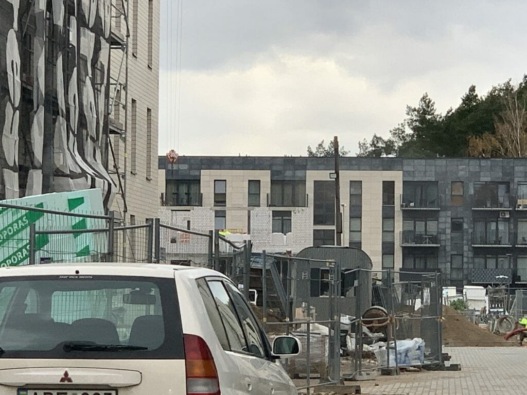 Lazdynėlių vingis 5-6 etapai (Žaibo g. 1, 3) - Multi apartment - construction photos