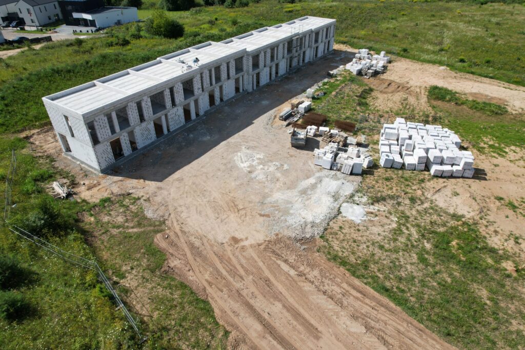 Suburbija 2.0 (Žozefo Pusjė g. 50) - Row housing - construction photos