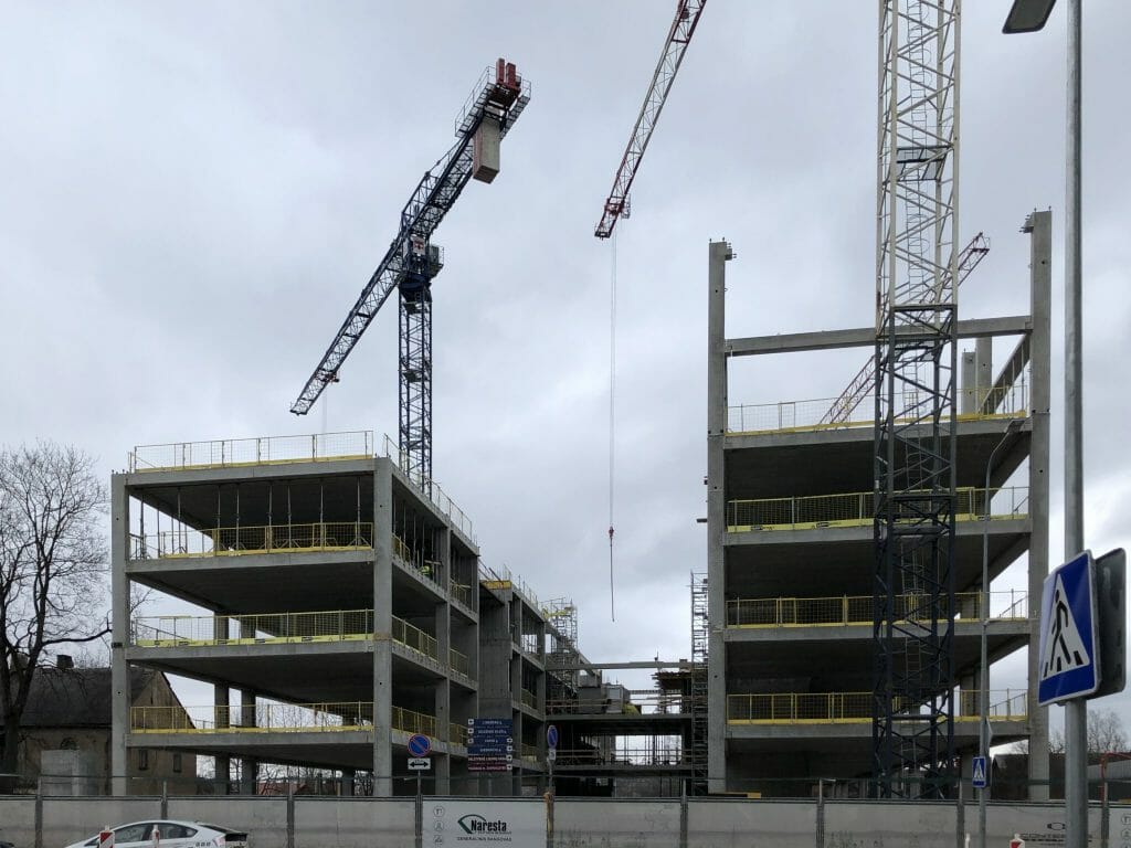 Lvivo (Lvivo g. 37) - Office center - construction photos