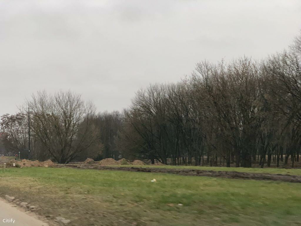 Neries krantinės parkas (Neries krant.) - Park - construction photos