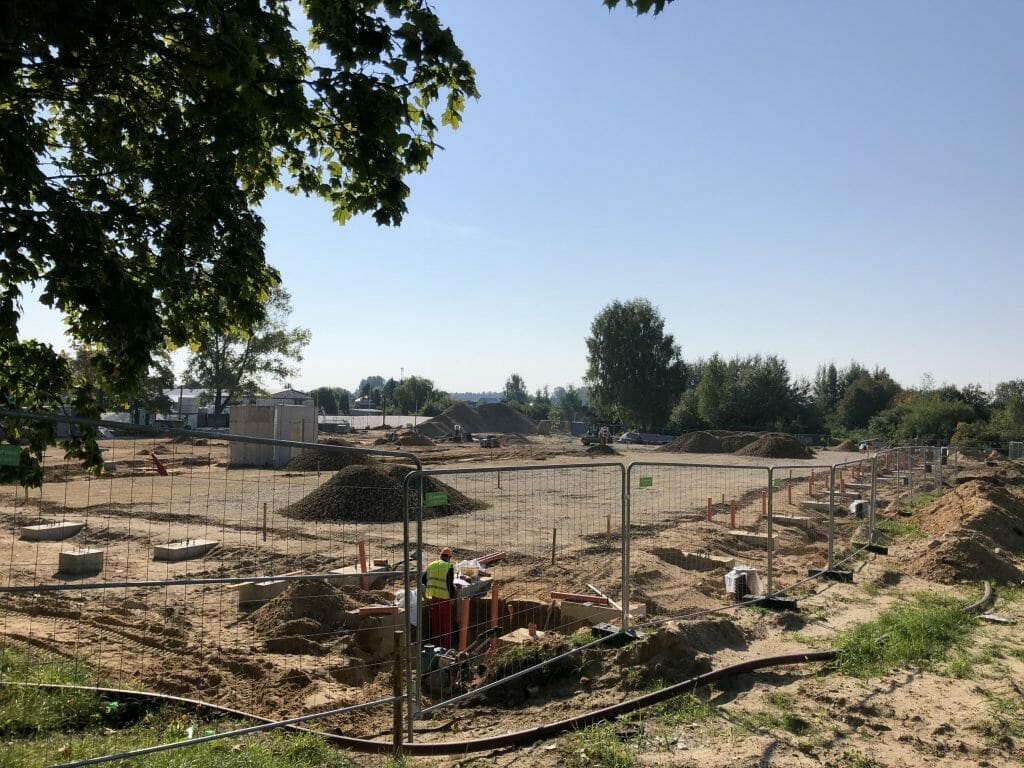 LIDL Barčių g. 1 (Barčių g. 1) - Food store - construction photos