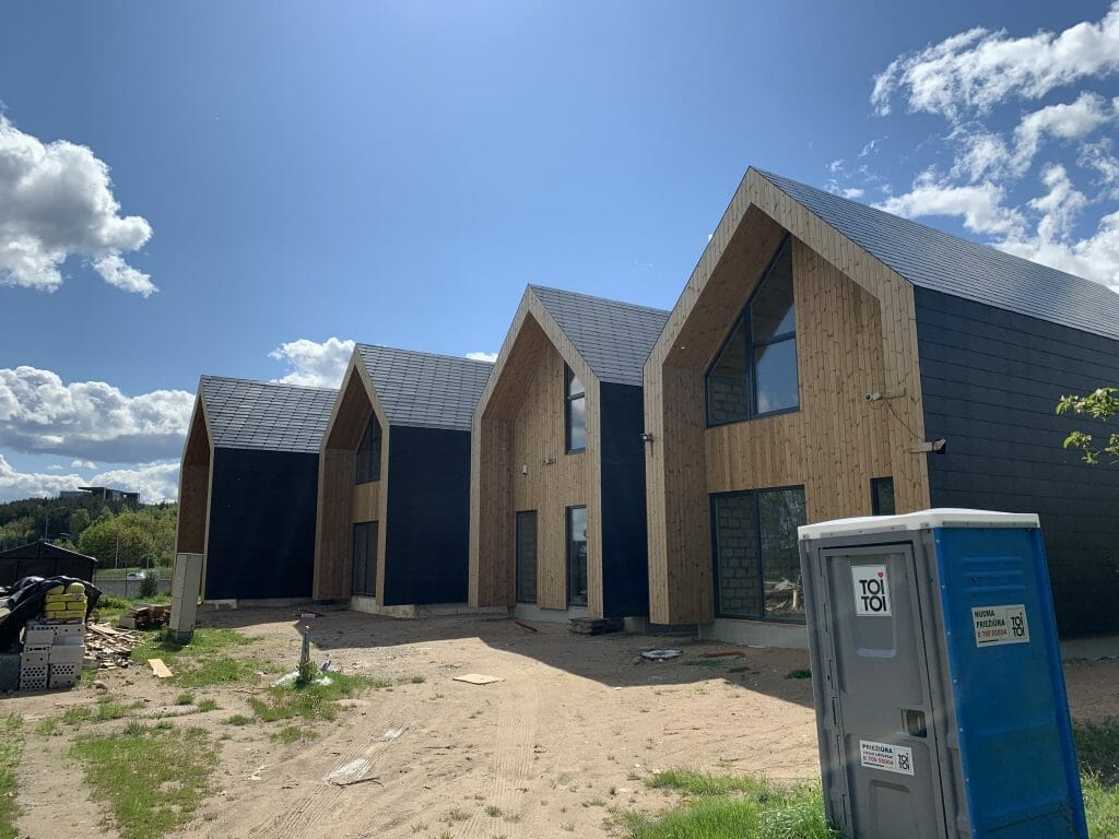 Kolektyvo g. 280-282 (Kolektyvo g. 280-282) - Row housing - construction photos