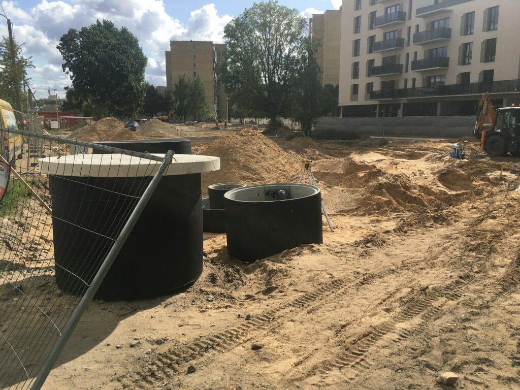 Amatų skveras (Amatų g.) - Väljak - ehituse fotod