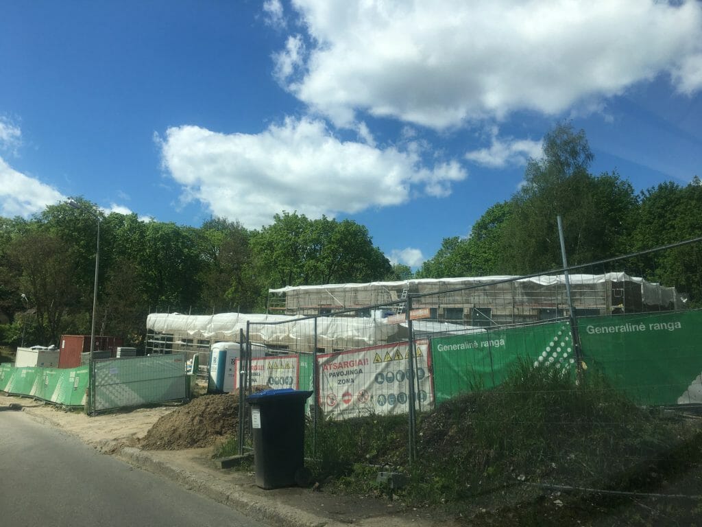Vilties centras Gardino g. (Gardino g. 2A) - Specialized care center - construction photos