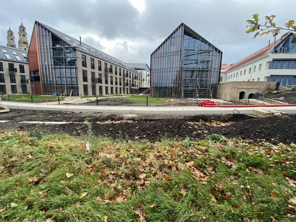 Misionierių sodai (Subačiaus g. 20) - Multi apartment - construction photos