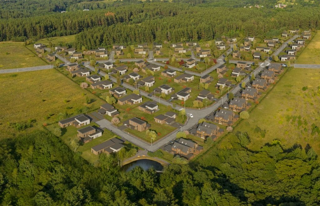 Miško panorama (Onuškio g.) - Maatükid - visuaalne