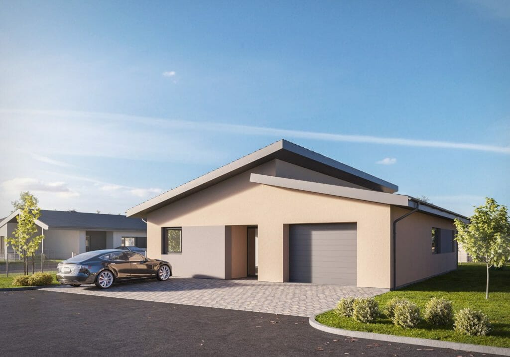 17 perlų (Uždaroji g.) - Private house community - visualization