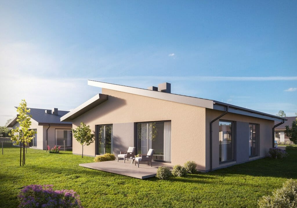 17 perlų (Uždaroji g.) - Private house community - visualization