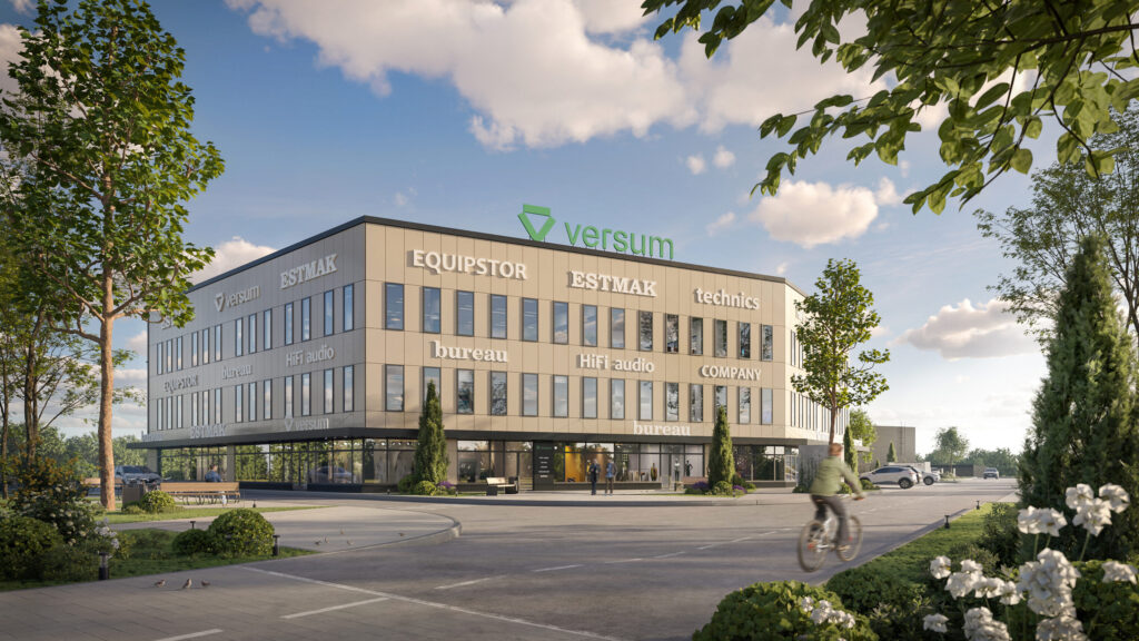 Versum Stock Office - 1. kārta, 1. ēka (Ulbrokas iela 34A) - Birojs / Elastīgu platību - vizualizācija