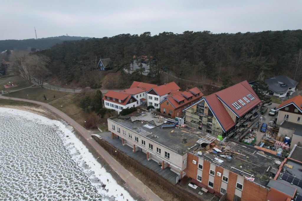CITUS Nidos Bangos | Senojo viešbučio korpusas (Skruzdynės g. 2) - Multi apartment, Resort - construction photos