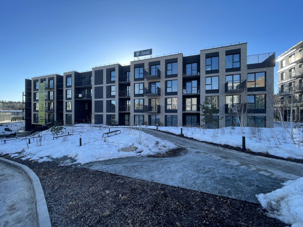 Jorai (Mokslininkų g. 11B) - Multi apartment - construction photos