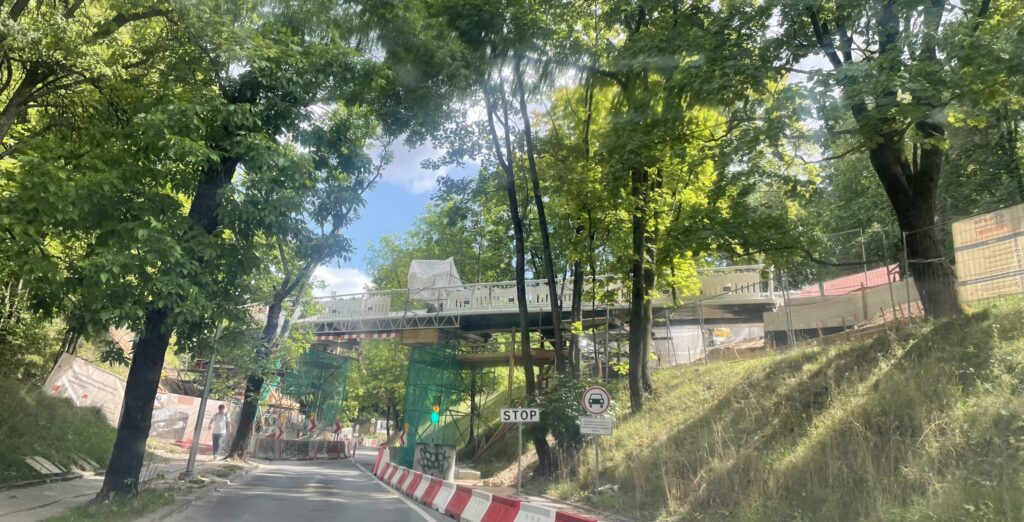 Tauro kalno parkas (V. Mykolaičio-Putino g.) - Park - construction photos