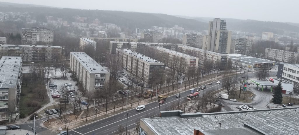 Žirmūnų g. dviračių takas nuo Kareivių g. iki LIDL (Žirmūnų g.) - Bike path - construction photos
