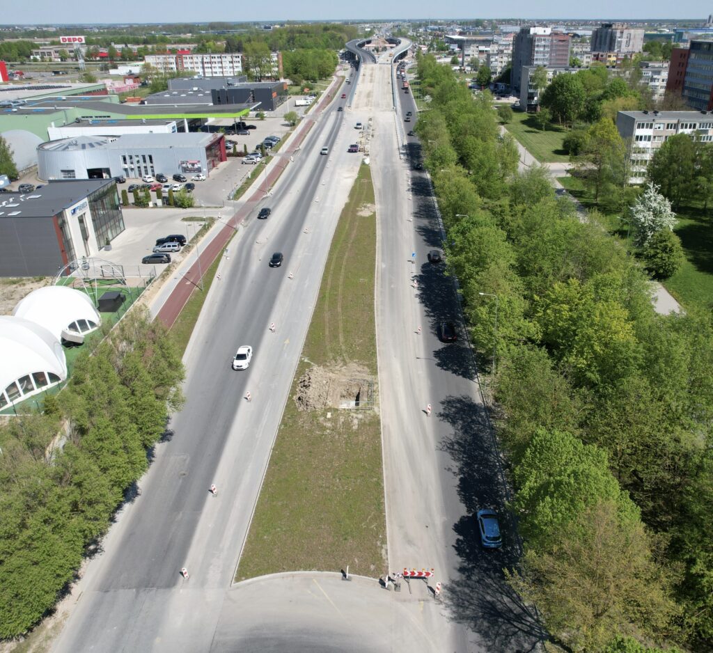 Baltijos pr. žiedinė sankryža (Baltijos pr., Šilutės pl.) - Road - construction photos