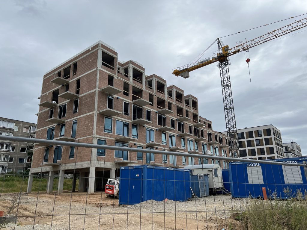 TALINO 3 etapas (N1) (Rygos g. 56) - Multi apartment - construction photos
