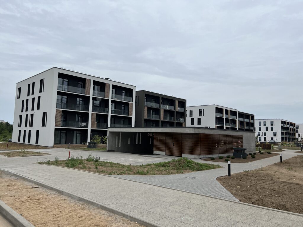 Vyšnios 1 etapas (Karaliaučiaus g. 25, 27) - Multi apartment - construction photos