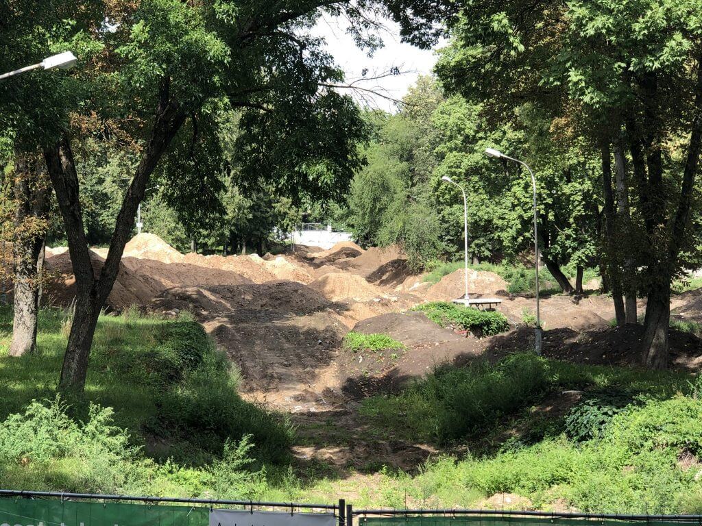 Reformatų parkas (Pylimo g.) - Parkas - statybų nuotraukos